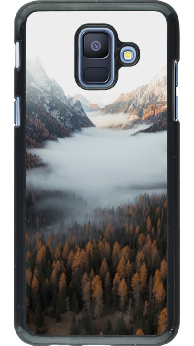 Coque Samsung Galaxy A6 - Autumn 22 forest lanscape