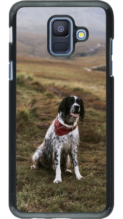 Coque Samsung Galaxy A6 - Autumn 22 happy wet dog