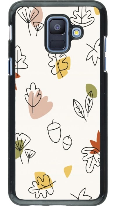 Coque Samsung Galaxy A6 - Autumn 22 leaves