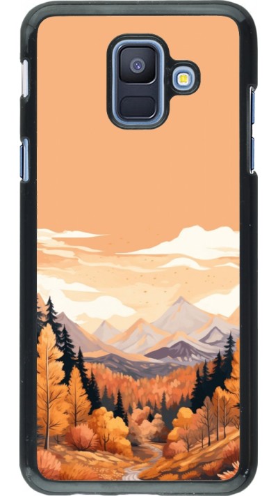 Samsung Galaxy A6 Case Hülle - Autumn 25 Mountains