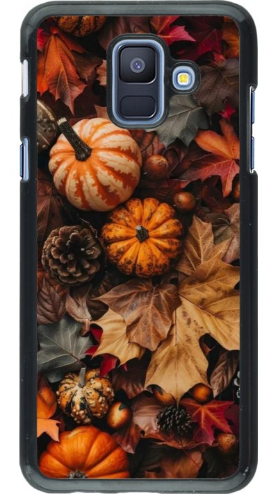 Samsung Galaxy A6 Case Hülle - Autumn 25 Pumpkin