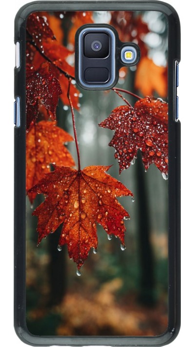 Samsung Galaxy A6 Case Hülle - Autumn 25 Rain
