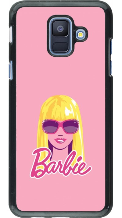 Samsung Galaxy A6 Case Hülle - Barbie Head