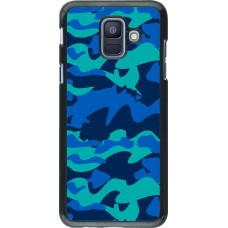 Hülle Samsung Galaxy A6 - Camo Blue