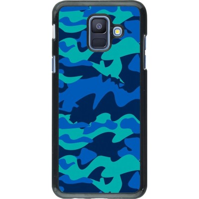 Hülle Samsung Galaxy A6 - Camo Blue