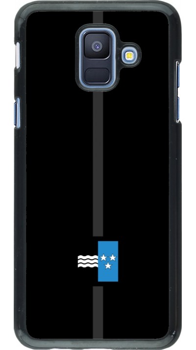 Coque Samsung Galaxy A6 - Canton AG noir