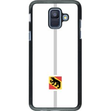 Samsung Galaxy A6 Case Hülle - Kanton BE weiss
