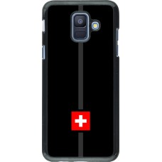 Samsung Galaxy A6 Case Hülle - Kanton CH schwarz