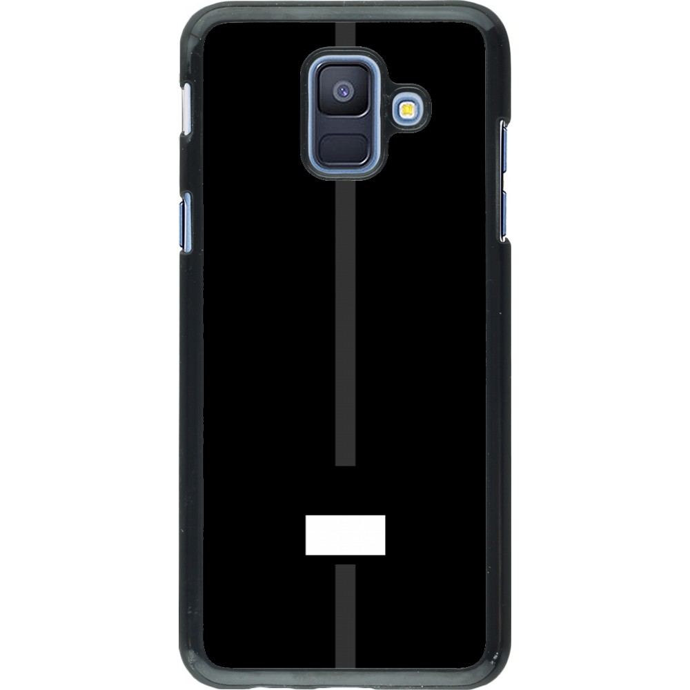 Coque Samsung Galaxy A6 - Canton FR noir