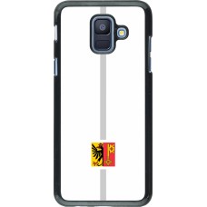 Samsung Galaxy A6 Case Hülle - Kanton GE weiss