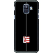 Samsung Galaxy A6 Case Hülle - Kanton JU schwarz