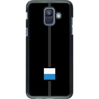 Samsung Galaxy A6 Case Hülle - Kanton LU schwarz