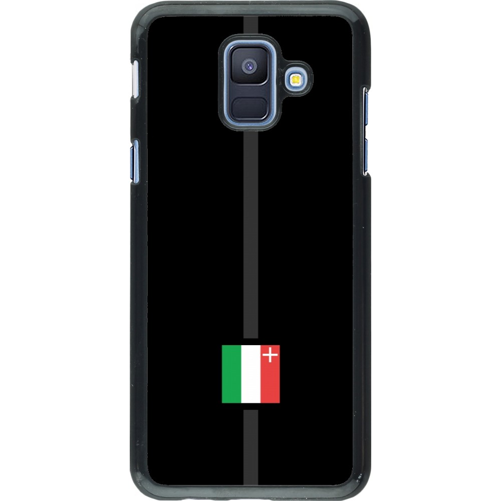 Samsung Galaxy A6 Case Hülle - Kanton NE schwarz