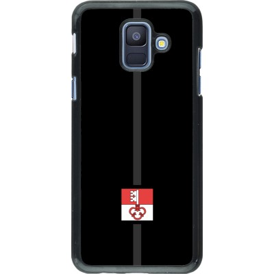 Samsung Galaxy A6 Case Hülle - Kanton OW schwarz