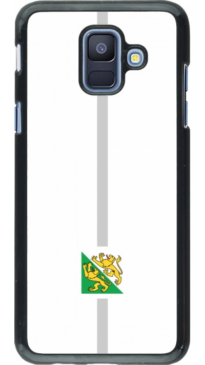 Samsung Galaxy A6 Case Hülle - Kanton TG weiss