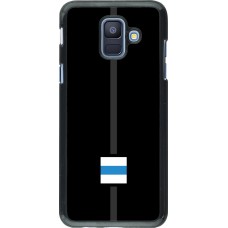 Samsung Galaxy A6 Case Hülle - Kanton ZG schwarz