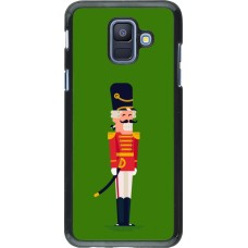 Coque Samsung Galaxy A6 - Christmas 25 Nutcracker Green