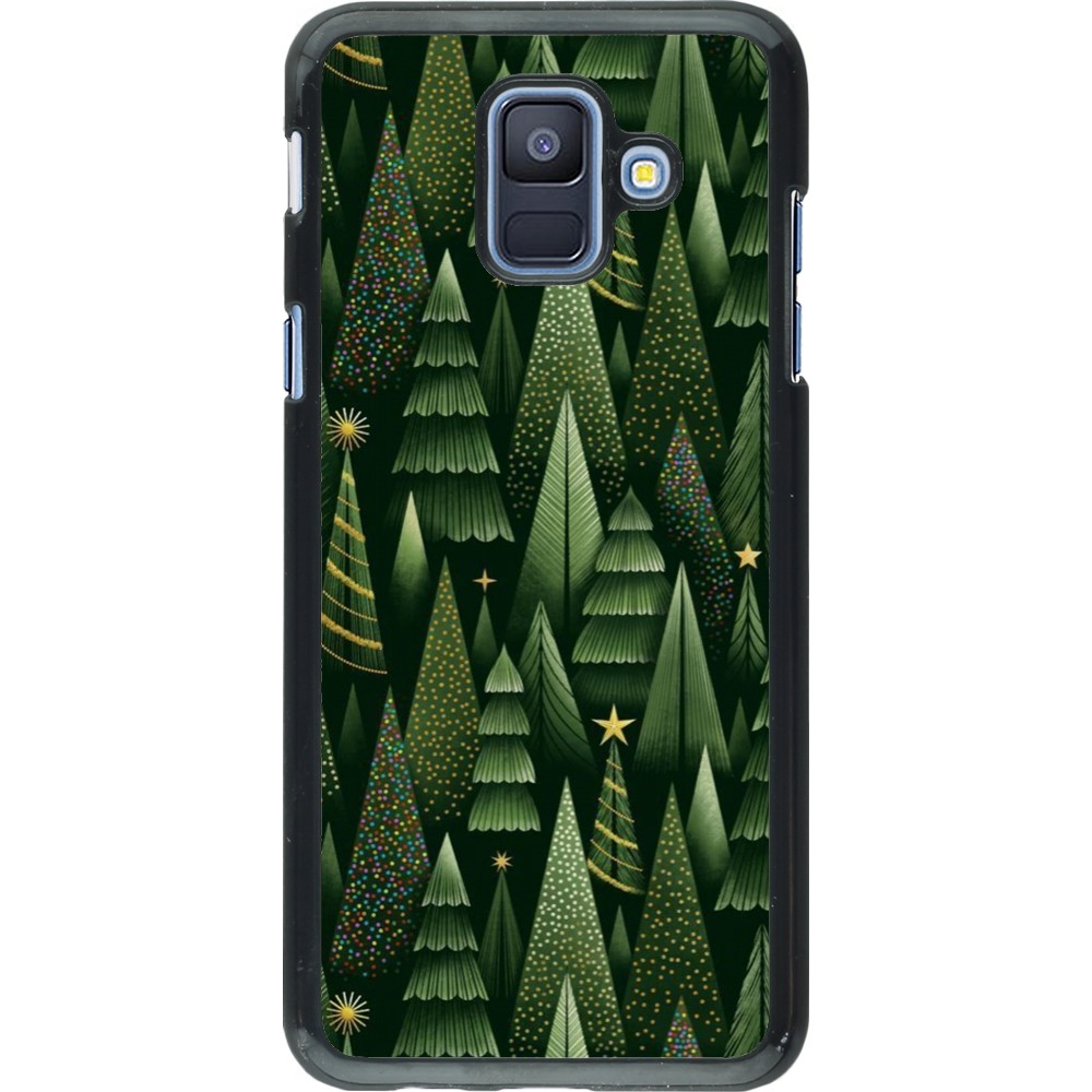 Coque Samsung Galaxy A6 - Christmas 25 Pattern Xmas Tree