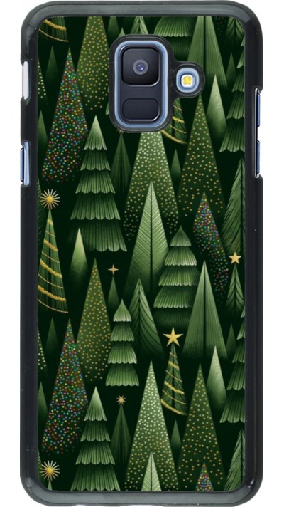 Coque Samsung Galaxy A6 - Christmas 25 Pattern Xmas Tree