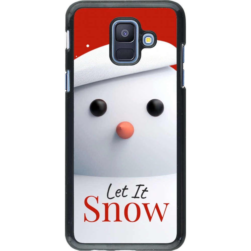 Coque Samsung Galaxy A6 - Christmas 25 Xmas Snowman