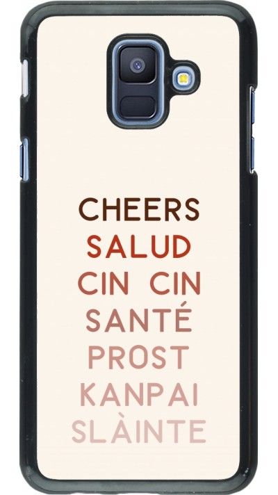 Samsung Galaxy A6 Case Hülle - Cocktail Cheers Salud