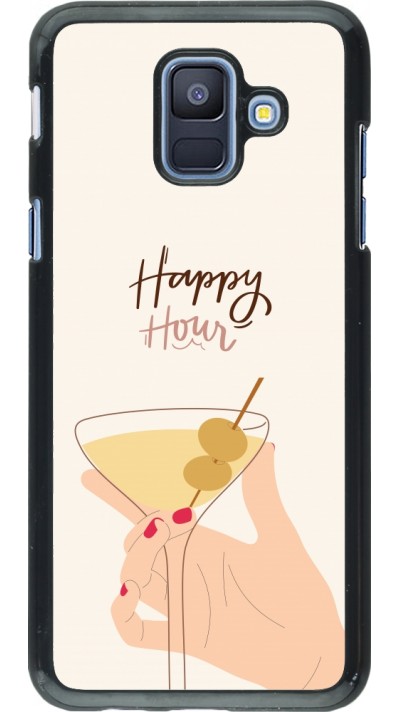 Samsung Galaxy A6 Case Hülle - Cocktail Happy Hour