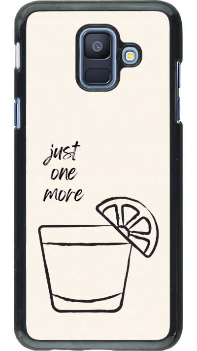 Samsung Galaxy A6 Case Hülle - Cocktail Just one more