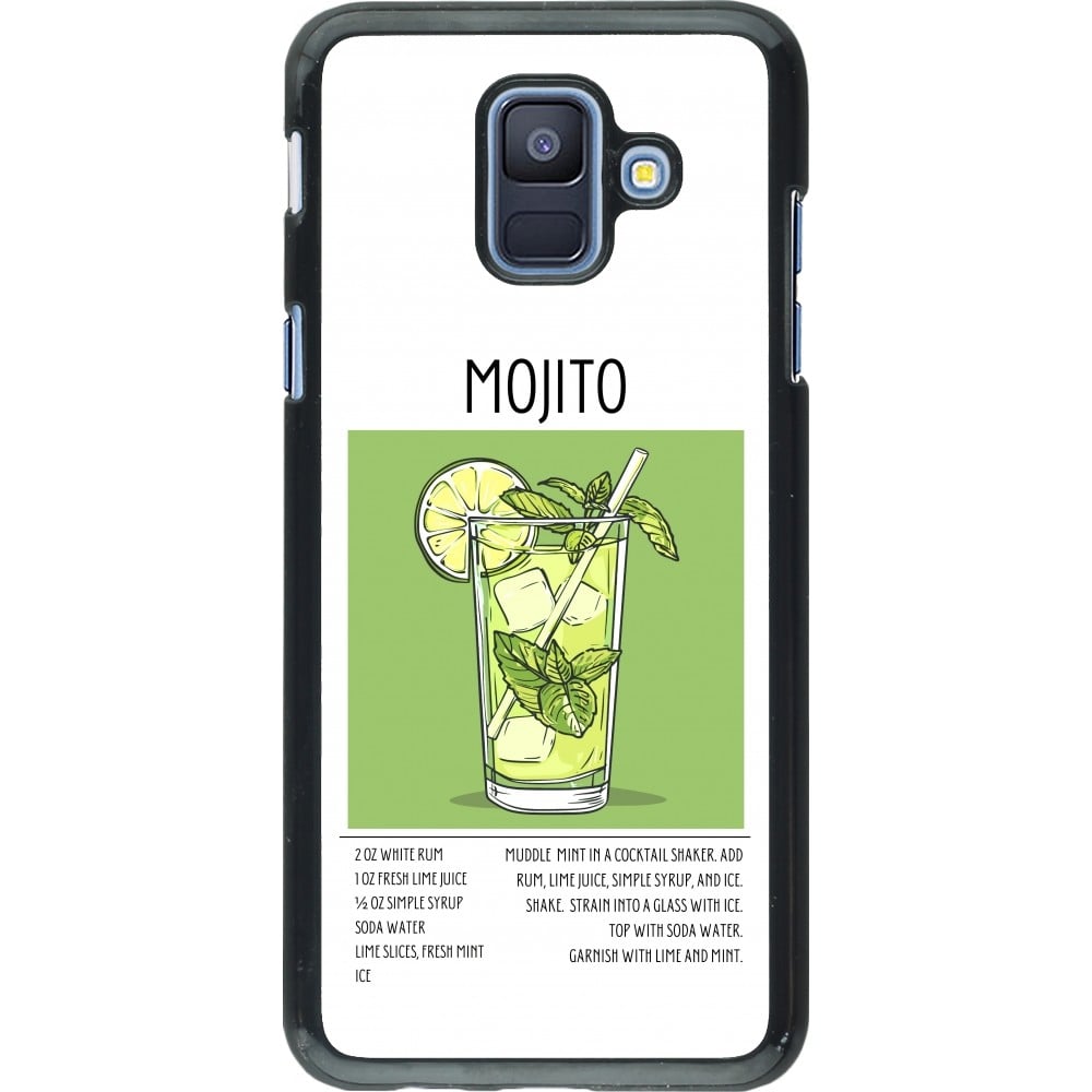 Coque Samsung Galaxy A6 - Cocktail recette Mojito