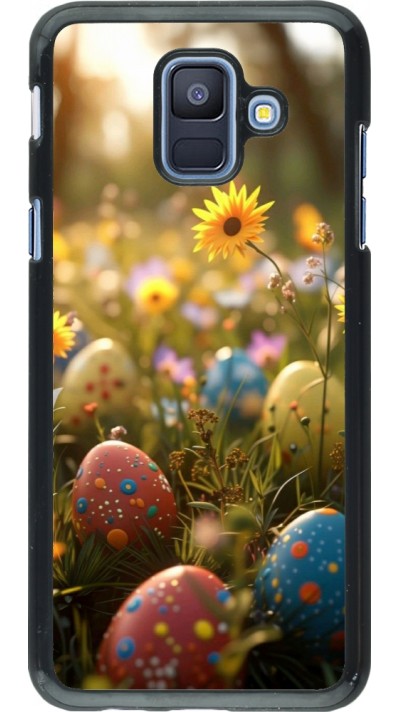 Coque Samsung Galaxy A6 - Easter 2026 Decorated eggs