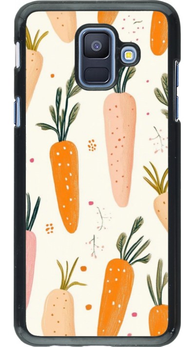 Coque Samsung Galaxy A6 - Easter 2026 Illustration carrots