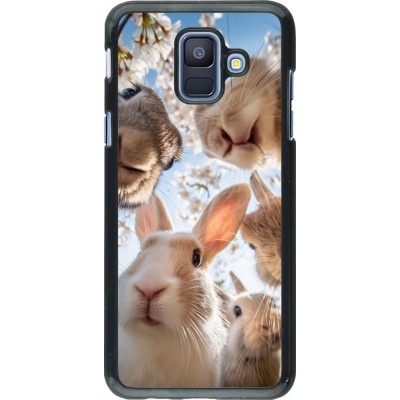Samsung Galaxy A6 Case Hülle - Easter 2026 Rabbits