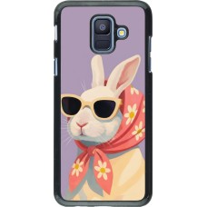 Coque Samsung Galaxy A6 - Easter 2026 Rabbit with scarf