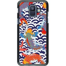 Samsung Galaxy A6 Case Hülle - Easter 2023 japanese fish