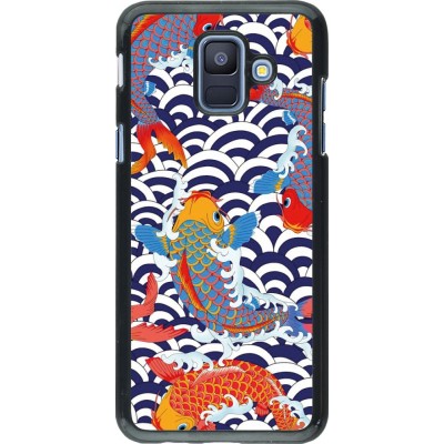 Samsung Galaxy A6 Case Hülle - Easter 2023 japanese fish