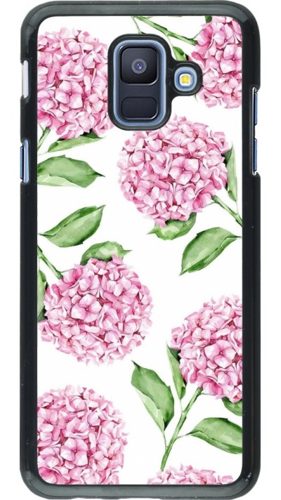 Coque Samsung Galaxy A6 - Easter 2024 pink flowers