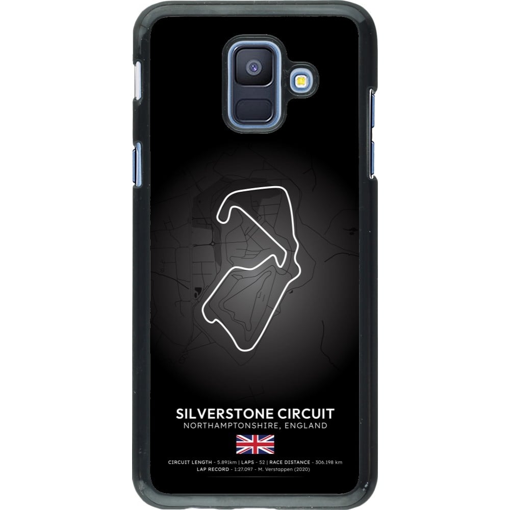 Samsung Galaxy A6 Case Hülle - F1 Track 2025 Great Britan