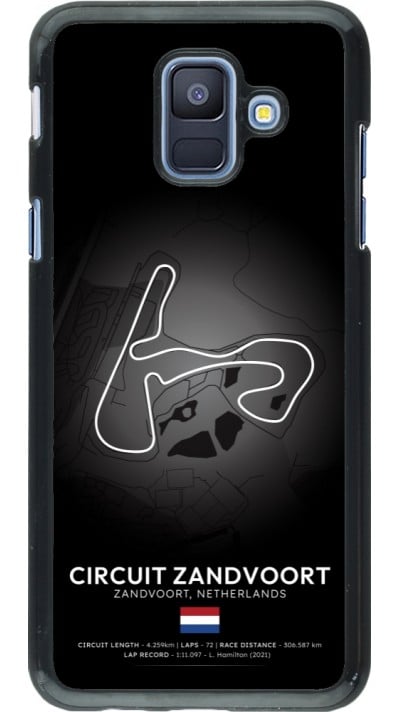 Samsung Galaxy A6 Case Hülle - F1 Track 2025 Netherlands