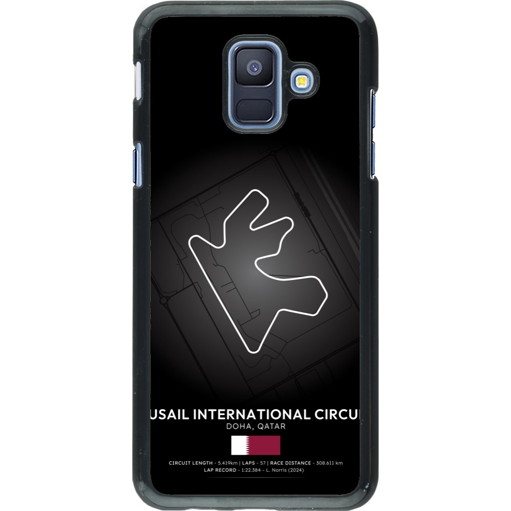 Samsung Galaxy A6 Case Hülle - F1 Track 2025 Qatar