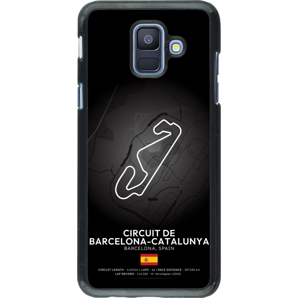Samsung Galaxy A6 Case Hülle - F1 Track 2025 Spain
