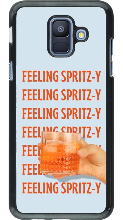 Samsung Galaxy A6 Case Hülle - Feeling Spritz-y