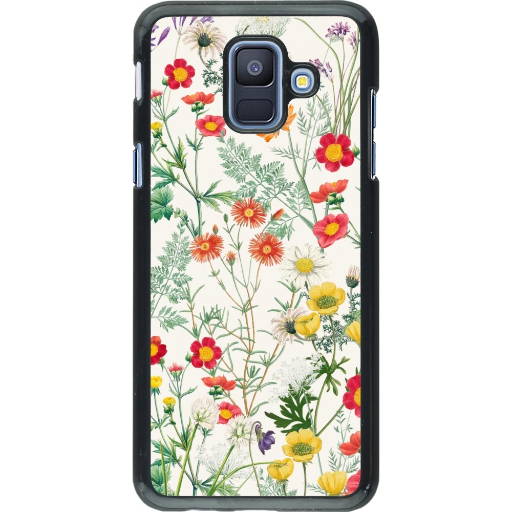 Samsung Galaxy A6 Case Hülle - Flora Botanical Wildlife