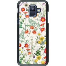 Samsung Galaxy A6 Case Hülle - Flora Botanical Wildlife