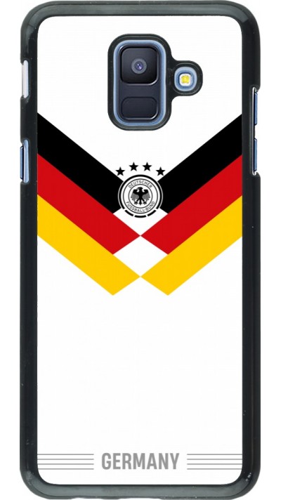Samsung Galaxy A6 Case Hülle - Deutschland 2026 personalisierbares Fussballtrikot