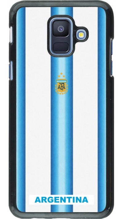 Coque Samsung Galaxy A6 - Maillot de football Argentine 2026 personnalisable