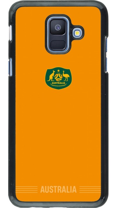 Samsung Galaxy A6 Case Hülle - Australien 2026 personalisierbares Fussballtrikot