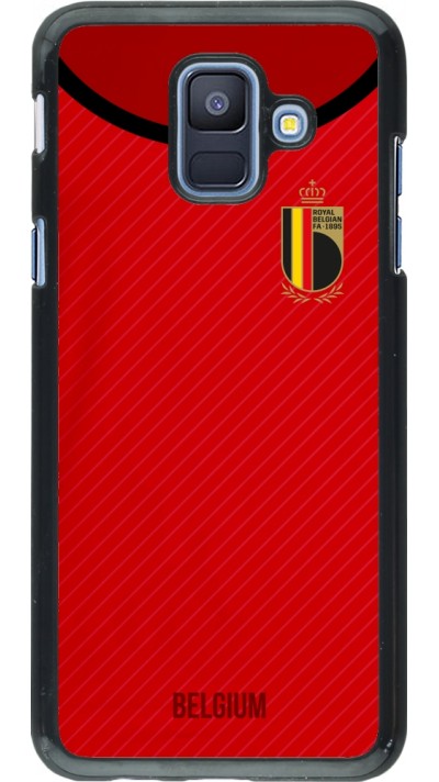 Samsung Galaxy A6 Case Hülle - Belgien 2022 personalisierbares Fußballtrikot