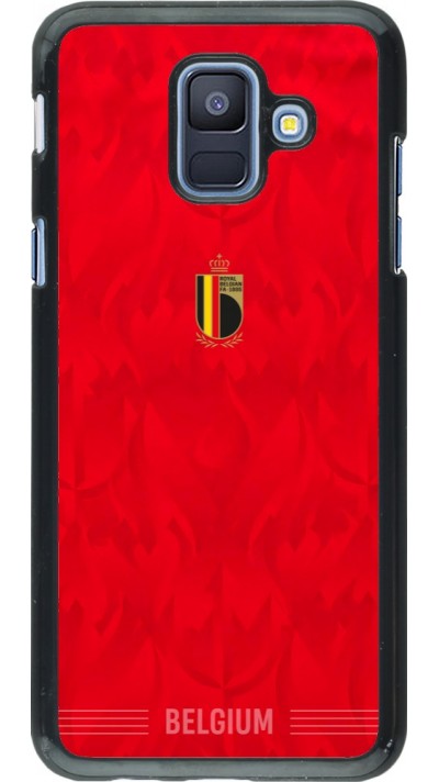 Samsung Galaxy A6 Case Hülle - Belgien 2026 personalisierbares Fussballtrikot