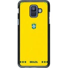 Coque Samsung Galaxy A6 - Maillot de football Bresil 2026 personnalisable