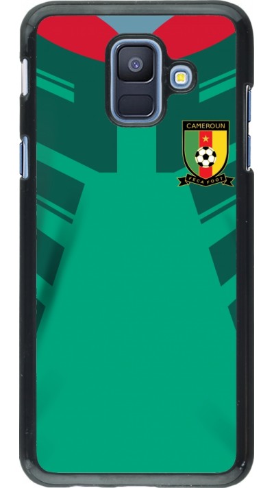 Coque Samsung Galaxy A6 - Maillot de football Cameroun 2022 personnalisable