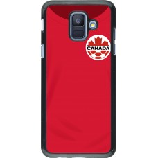 Coque Samsung Galaxy A6 - Maillot de football Canada 2022 personnalisable